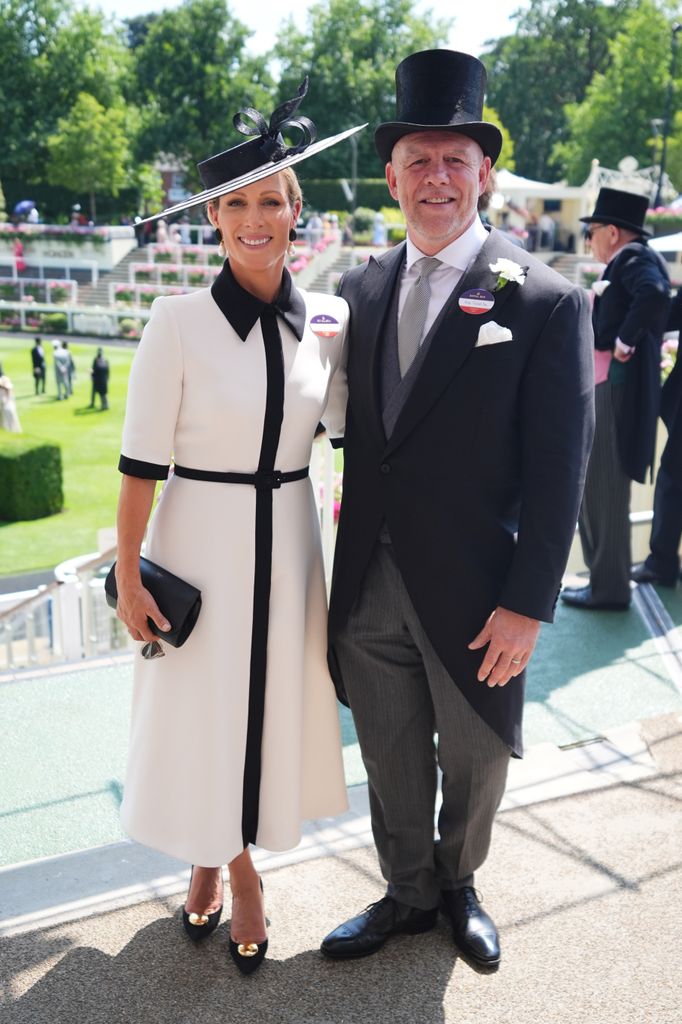 La duchesse Sophie et le prince Edward célèbrent l'anniversaire de Royal Ascot - Meilleures photos 8 Zara Tindall et Mike Tindall le troisième jour de Royal Ascot