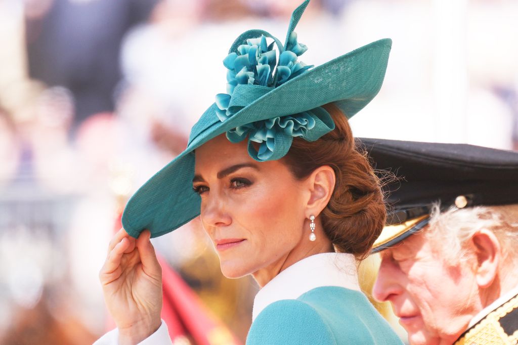 Princess Kate during Trooping the Colour 2025