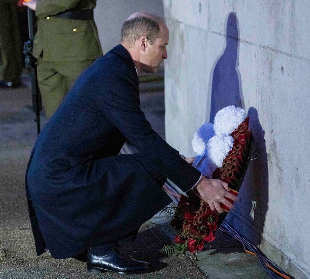 Prince William lays wreath at 2023 Anzac Service