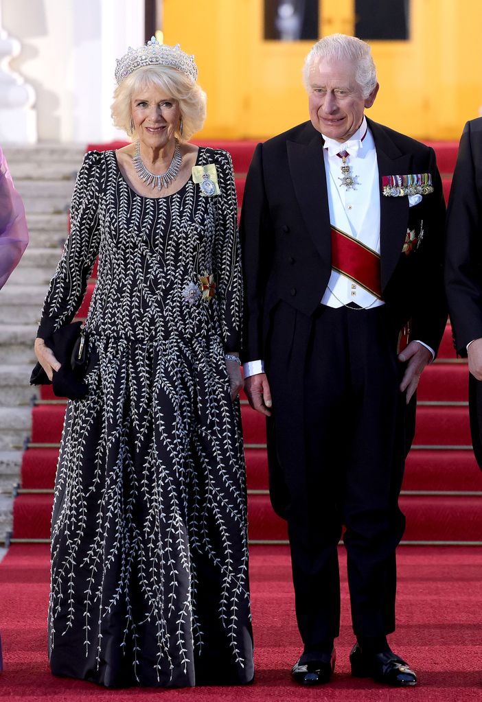 King Charles and Queen Camilla at German State Banquet