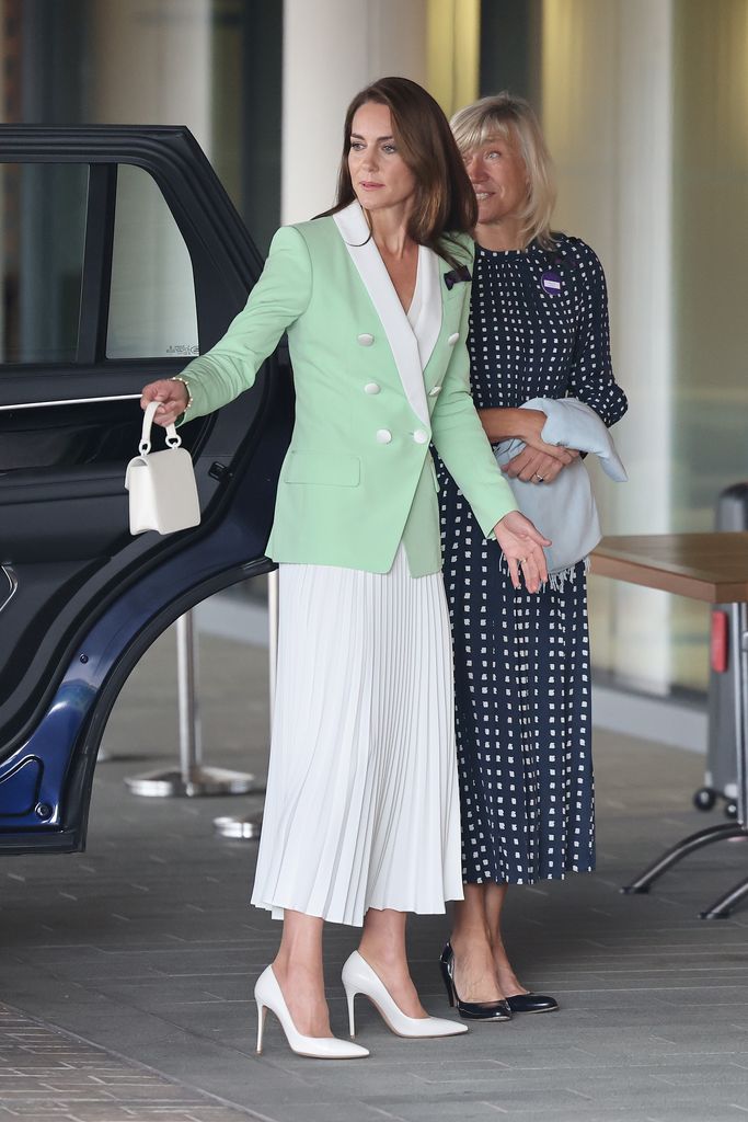 Kate Middleton channels Princess Diana in retro blazer at Wimbledon