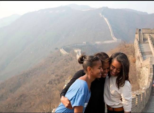 michelle obama daughters