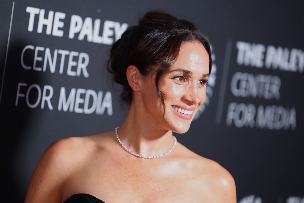 Meghan Markle attends The Paley Center for Media Hosts Paley Honors Fall Gala Honoring Tyler Perry at Beverly Wilshire, A Four Seasons Hotel on December 04, 2024 in Beverly Hills, California. (Photo by Leon Bennett/FilmMagic)