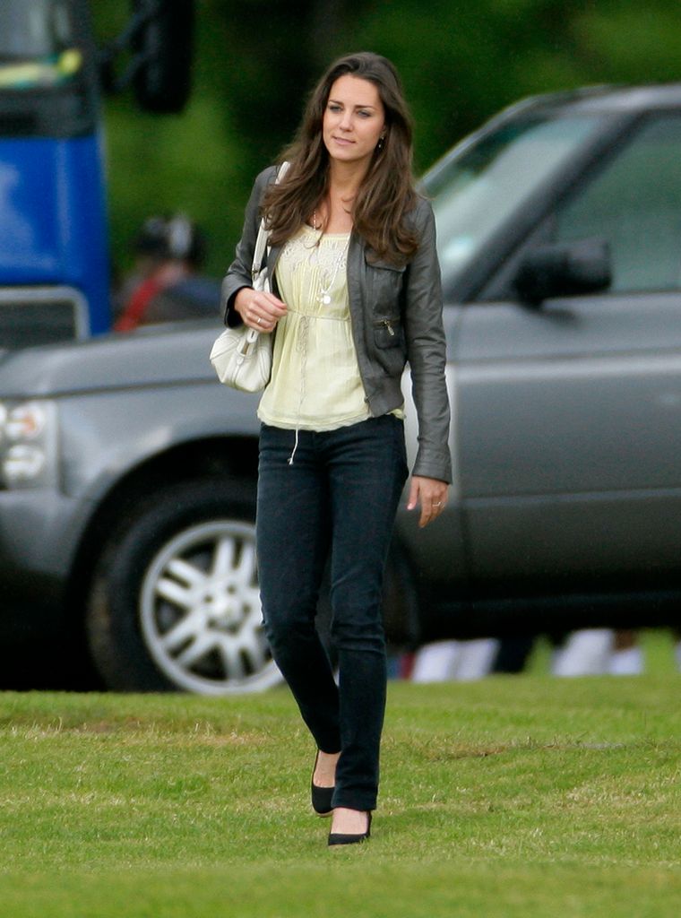 Kate Middleton watches HRH Prince William and HRH Prince Harry compete in The Dorchester Trophy polo match at Cirencester Park Polo Club on June 7, 2009 in Cirencester, England.