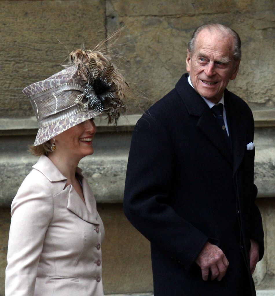 Duchess Sophie has taken on the role from Prince Philip