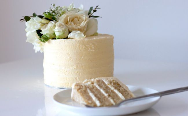 Royal Wedding Vegan Lemon and Elderflower Cake