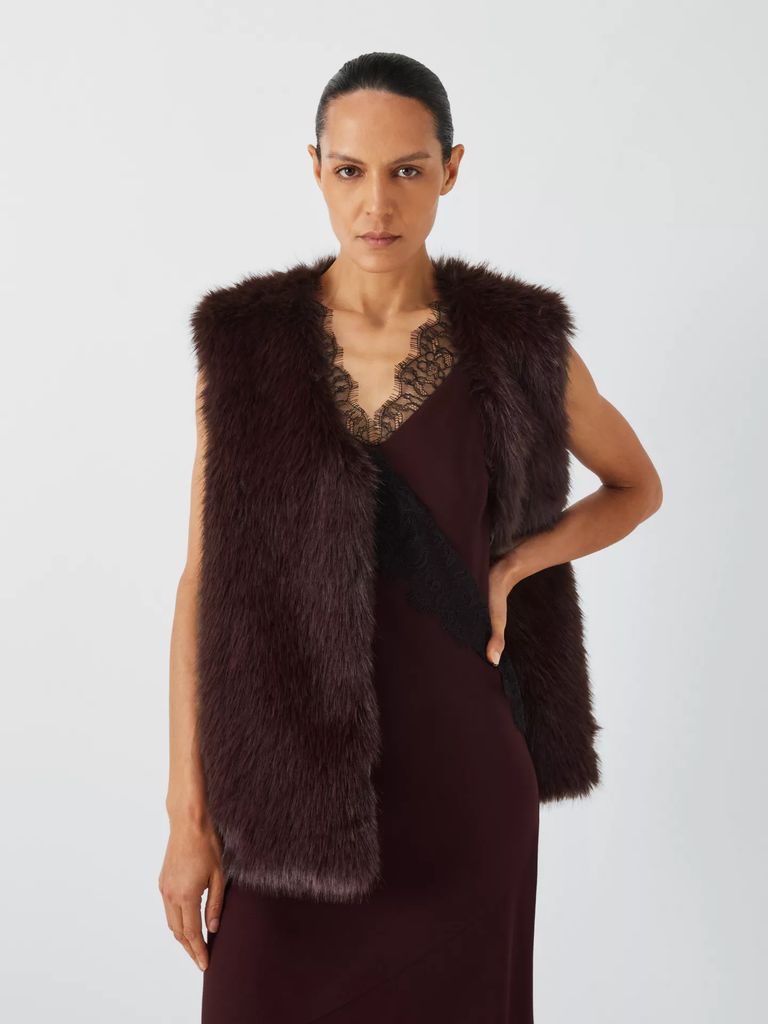 John Lewis Fuax Fur Gilet