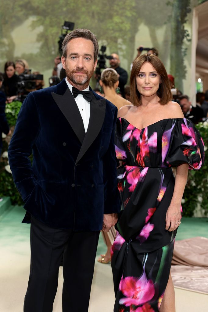 Matthew Macfadyen and Keeley Hawes at The 2024 Met Gala 