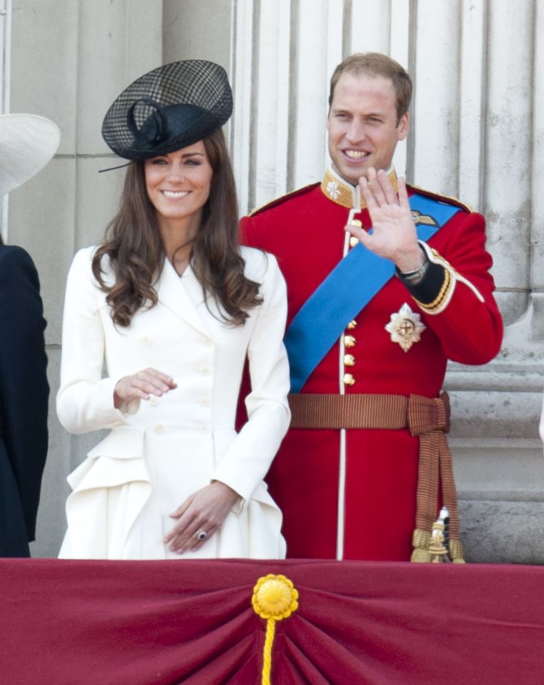 Kate stunned at her debut Trooping The Colour event in 2011