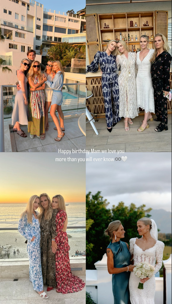 Lady Amelia Spencer and Victoria Aitken in four photos