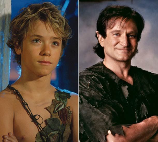 Robin Williams and Jeremy Sumpter both played the protagonist Peter Pan