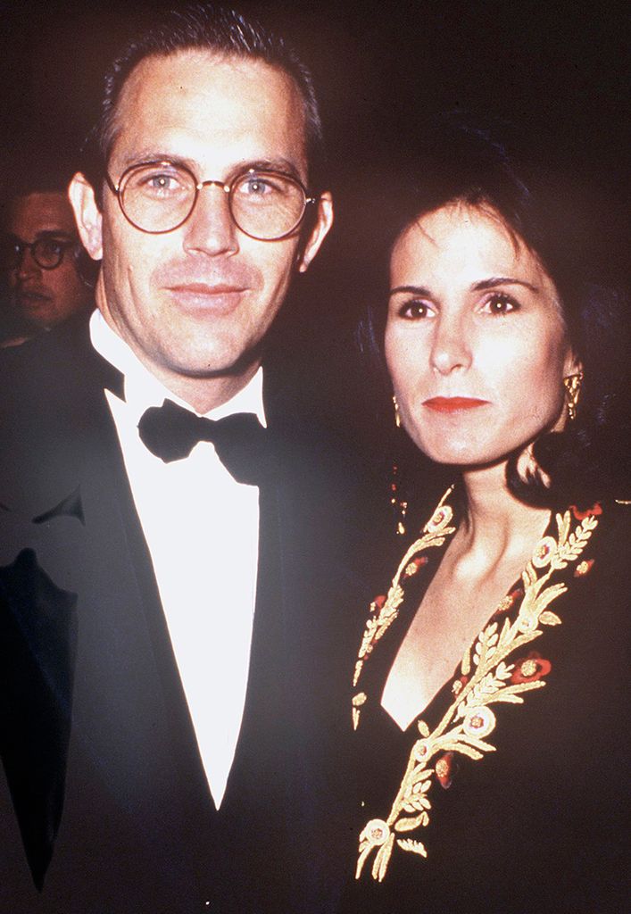 Kevin Costner with first wife Cindy Silva