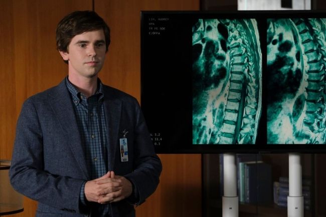 Freddie Highmore on The Good Doctor
