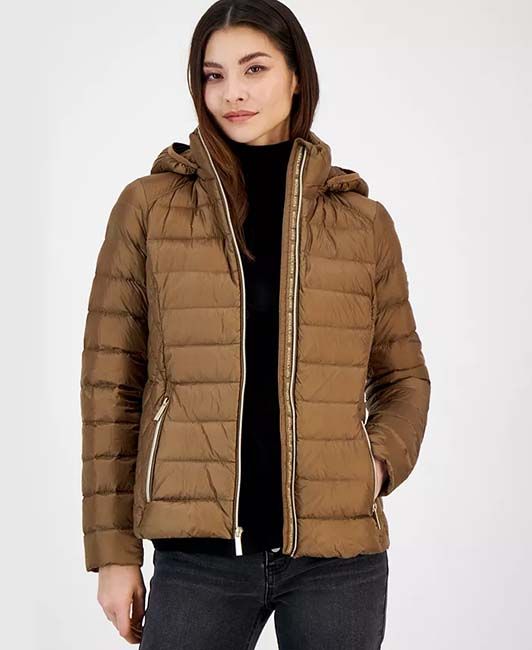 michael kors puffer coat