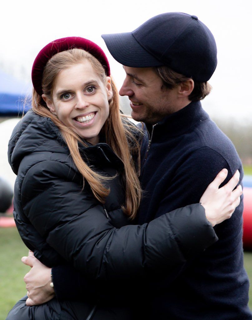 The couple shared a joyful photo to mark the news