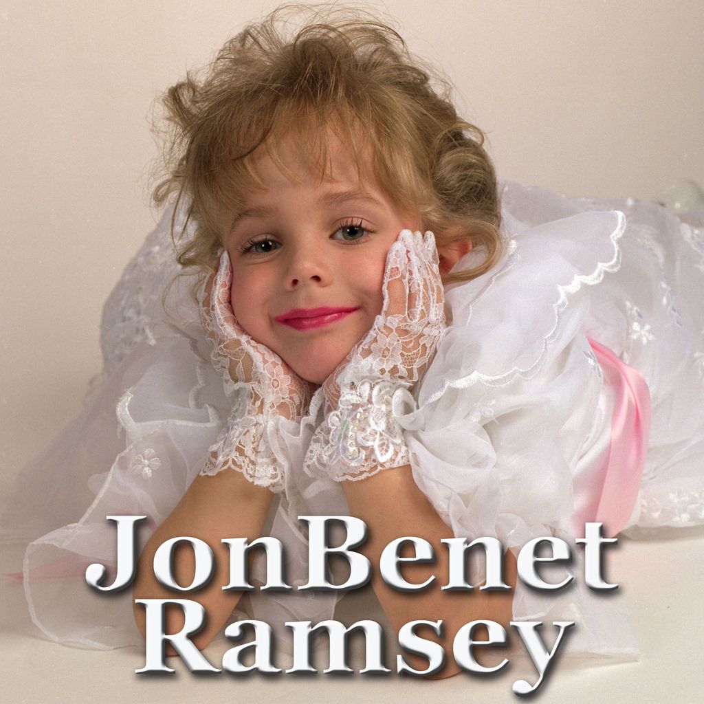 JonBenet Ramsey posing for a beauty pageant portfolio for a upcoming Beauty Pageant