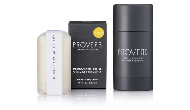 Proverb refillable deodorant