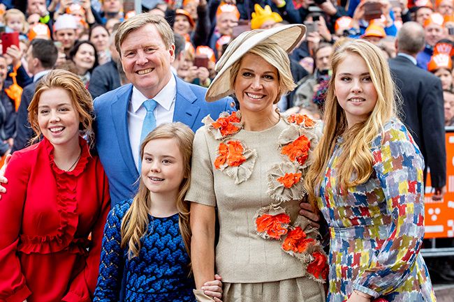queen maxima and family