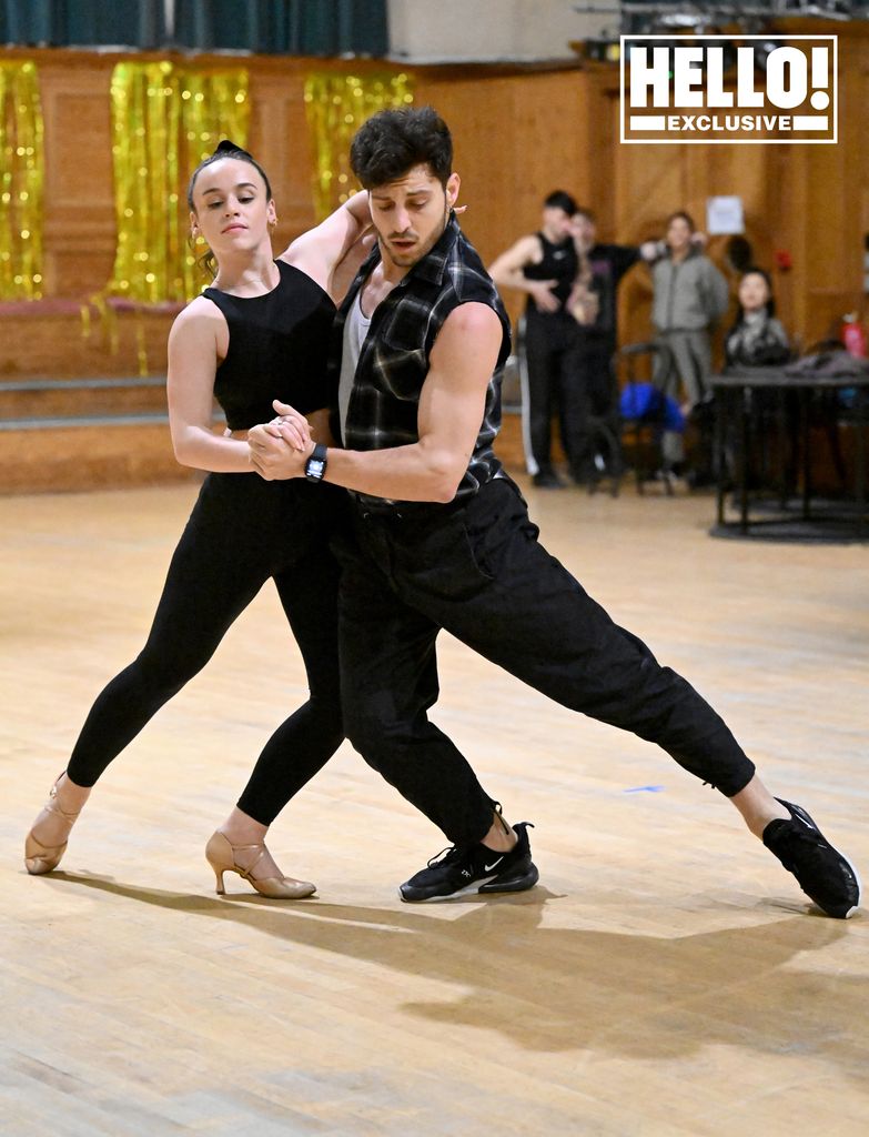 Strictly Come Dancing live tour rehearsals