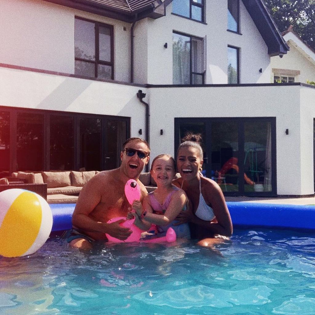 The Corrie star has a large pool a part of his family property