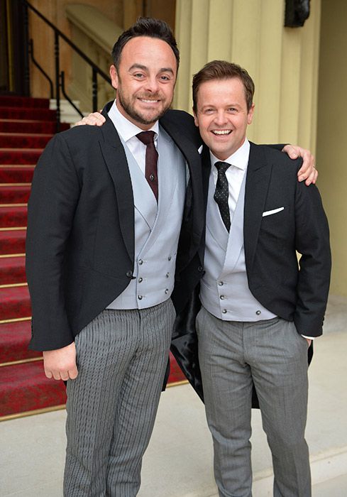 ant and dec smiling