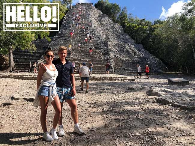 Jeff and Kate at the Coba Mayan Ruins