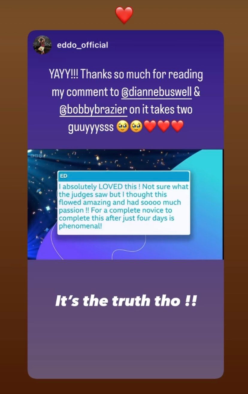Dianne shared her gratitude for the kind comment