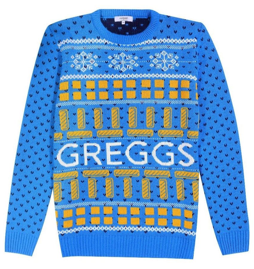 Greggs festive Christmas jumper