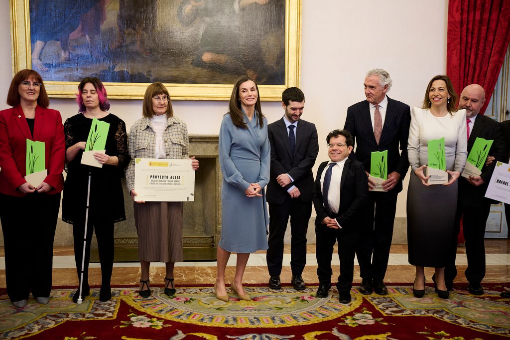 Queen Letizia at the National Disability Awards 2024 at the Aranjuez Royal Palace 