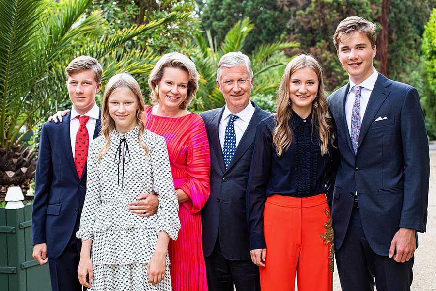 belgian royal family xmas card 2021