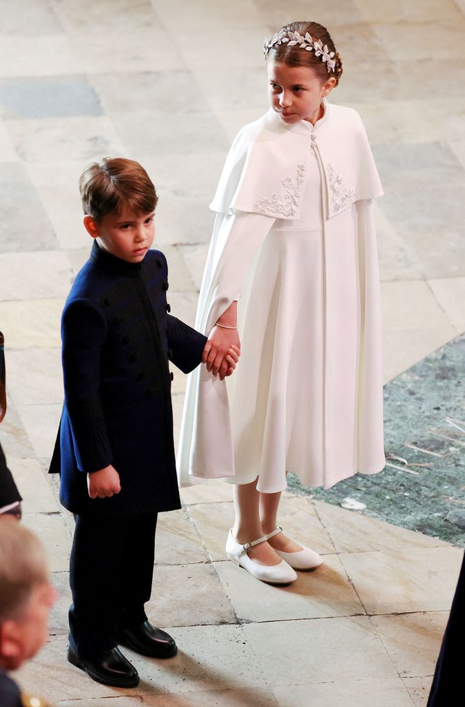 Princess Charlotte is Princess Kate's twin in glittering headdress and ...