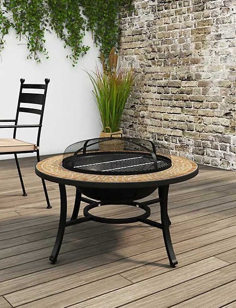 marks and spencer fire pit grill