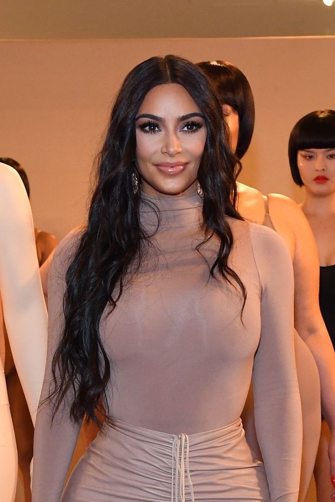Kim Kardashian visits the Skims Summer Pop-Up Shop in the Channel
