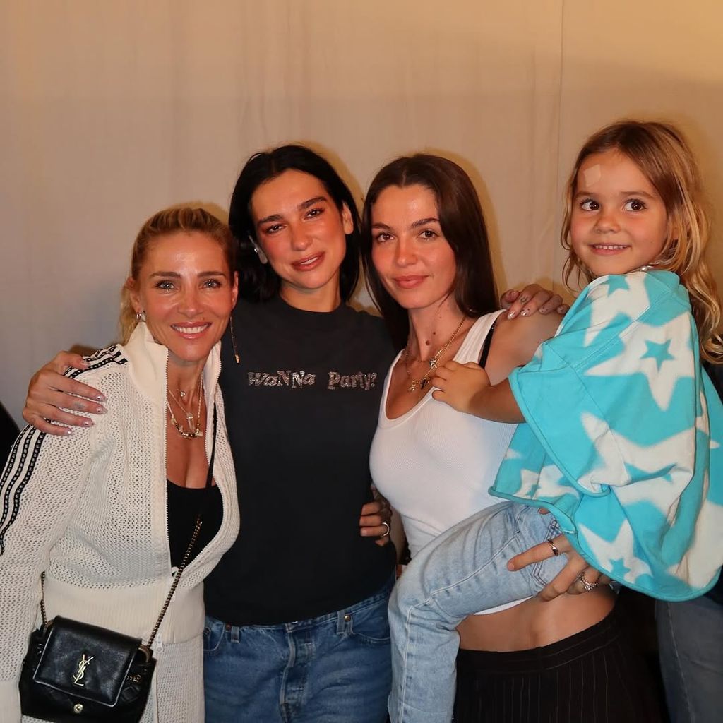 Photograph of Elsa Pataky, Dua Lipa, and Kitty Alexander