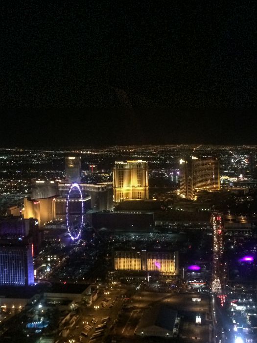 Las Vegas helicopter view