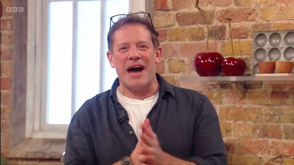 Matt Tebbutt on Saturday Kitchen