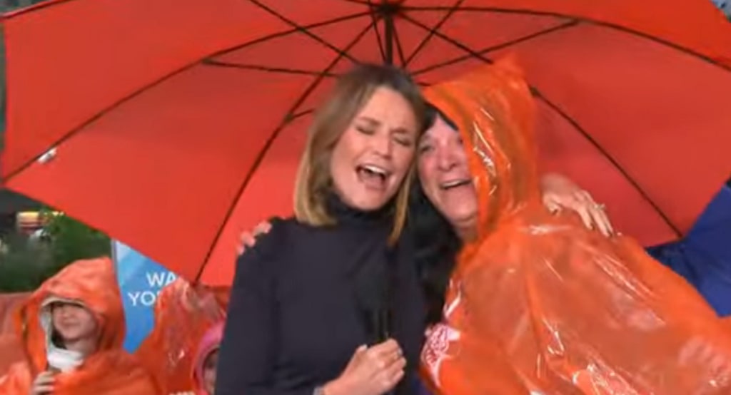 The Today Show star was delighted to meet her biggest fan