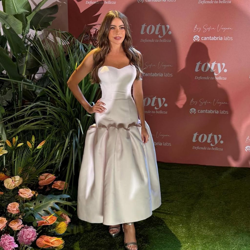 Sofia Vergara celebrated her brand toty in Madrid