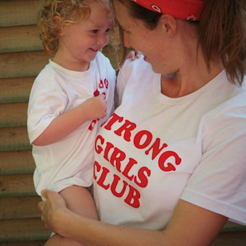 strong girls club tee