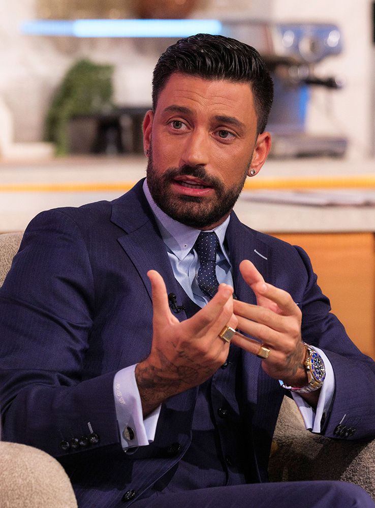 Giovanni Pernice speaking on Lorraine