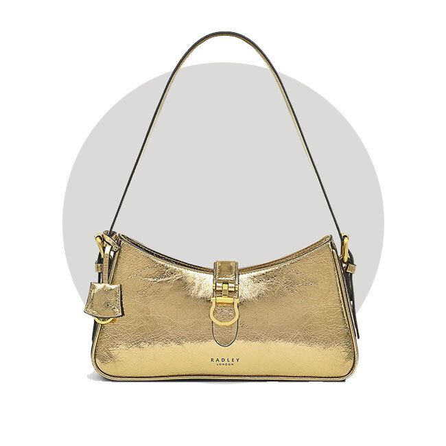 Radley online gold purse