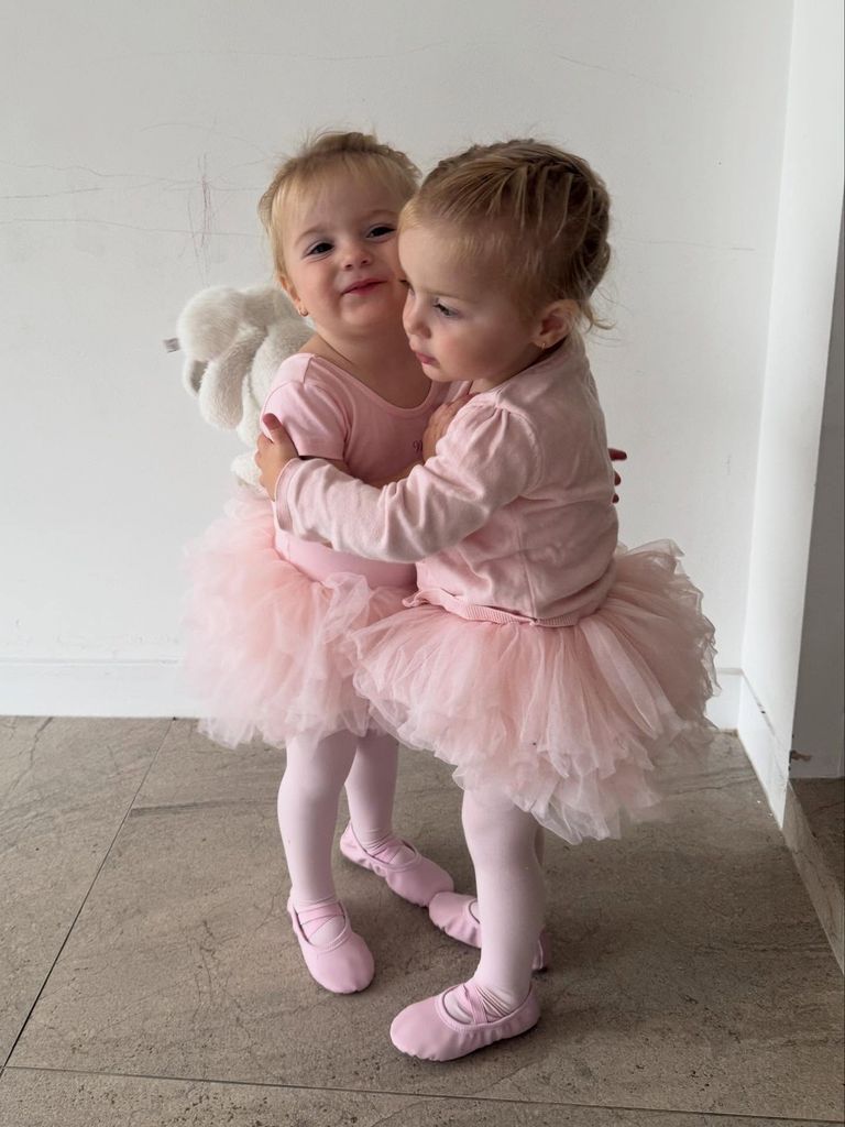 Summer and Star in tiny tutus