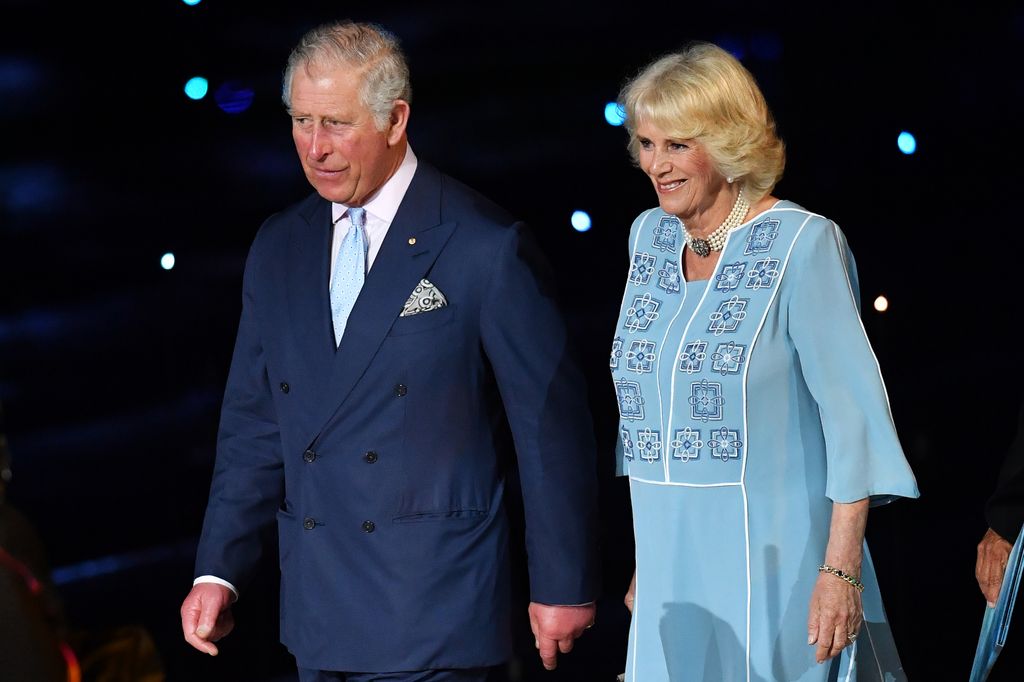 Charles and Camilla at opening ceremony of 2018 Commonwealth Games Australia