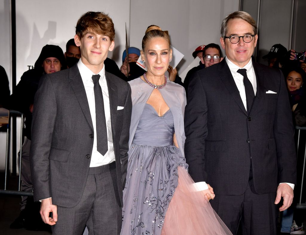 Sarah Jessica Parker and Matthew Broderick with son James 