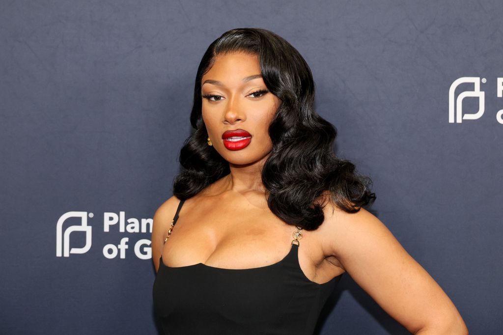 Megan Thoe Stallion menghadiri 2024 Planned Parenthood of Greater New York Gala pada 16 April 2024 di New York City