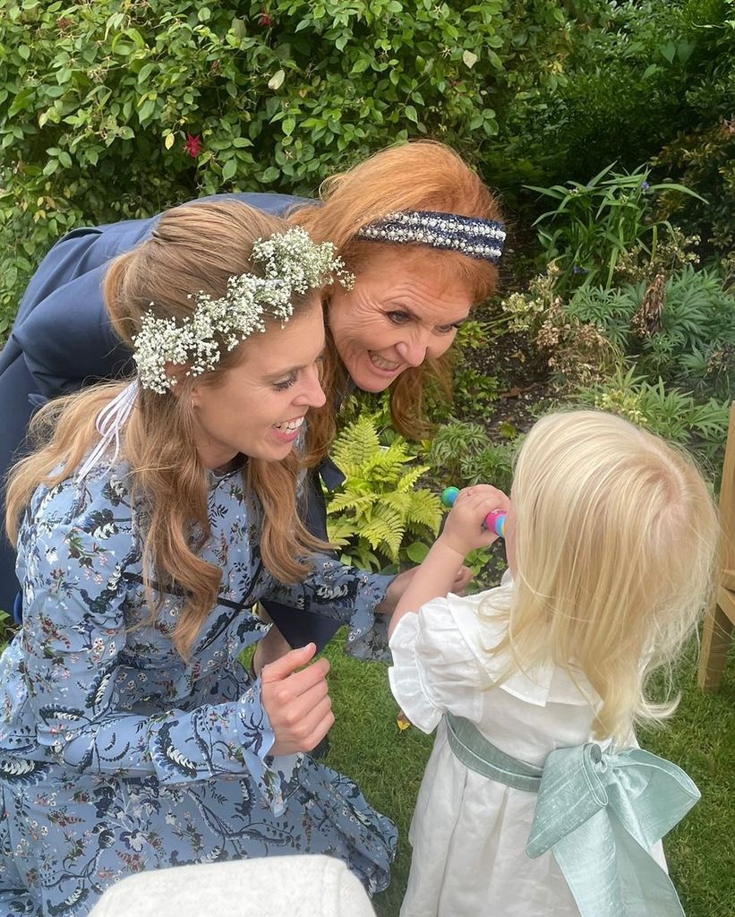 Sarah Ferguson shares rare photos of granddaughter Sienna after ...