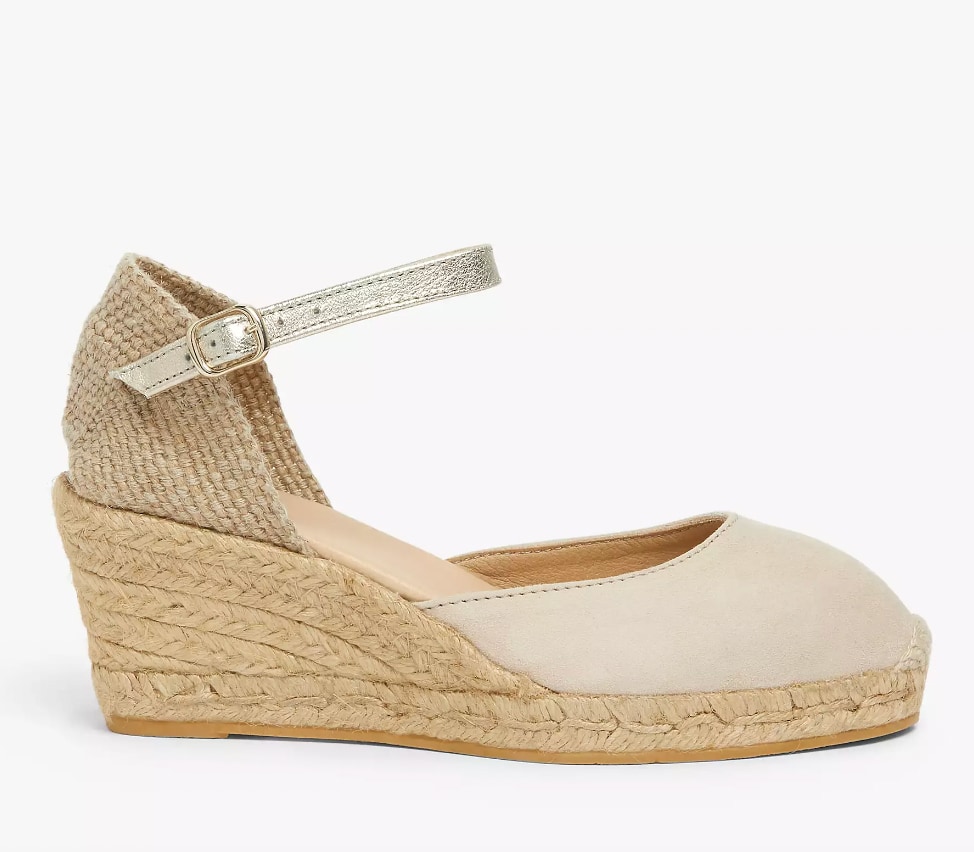 John Lewis wedge espadrilles