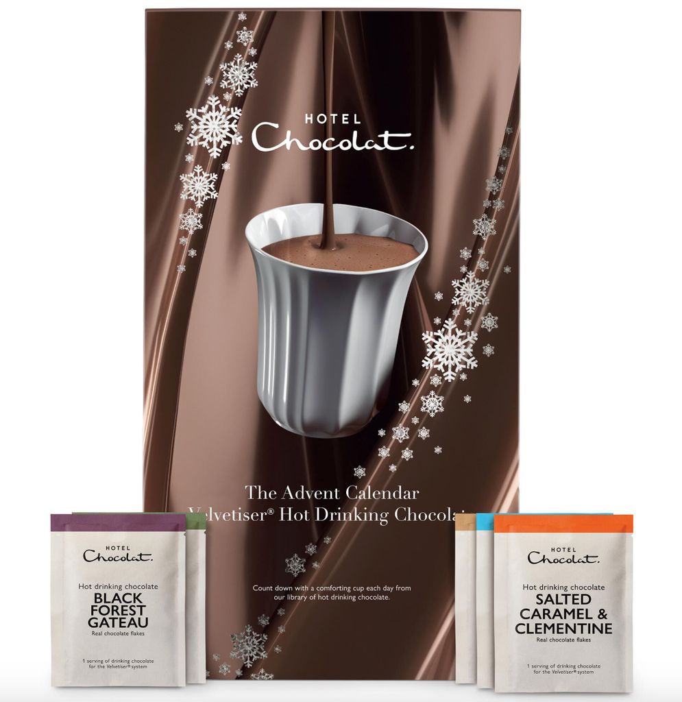 Hotel Chocolat The Velvetiser Drinking Chocolate Advent Calendar