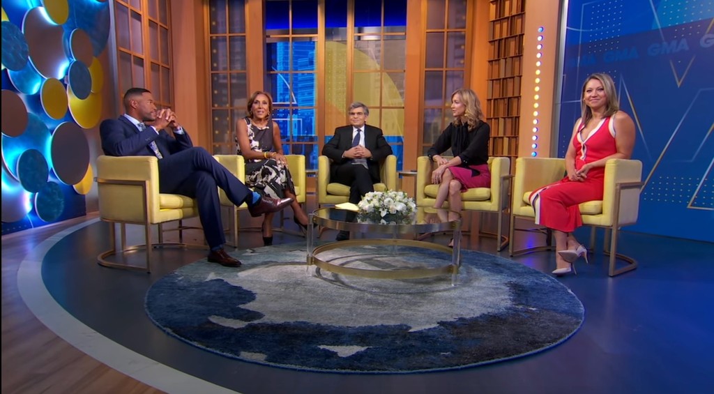Robin Roberts announced some happy baby news on GMA on Monday's show