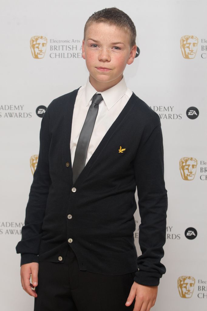 Will Poulter attends the EA British Academy Children's Awards 2009 wearing a suit